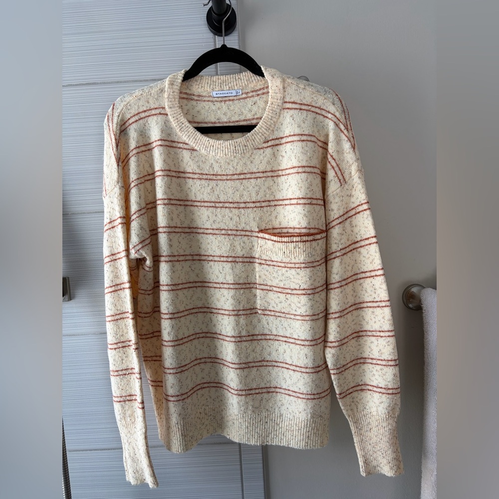 Striped Sweater with pocket